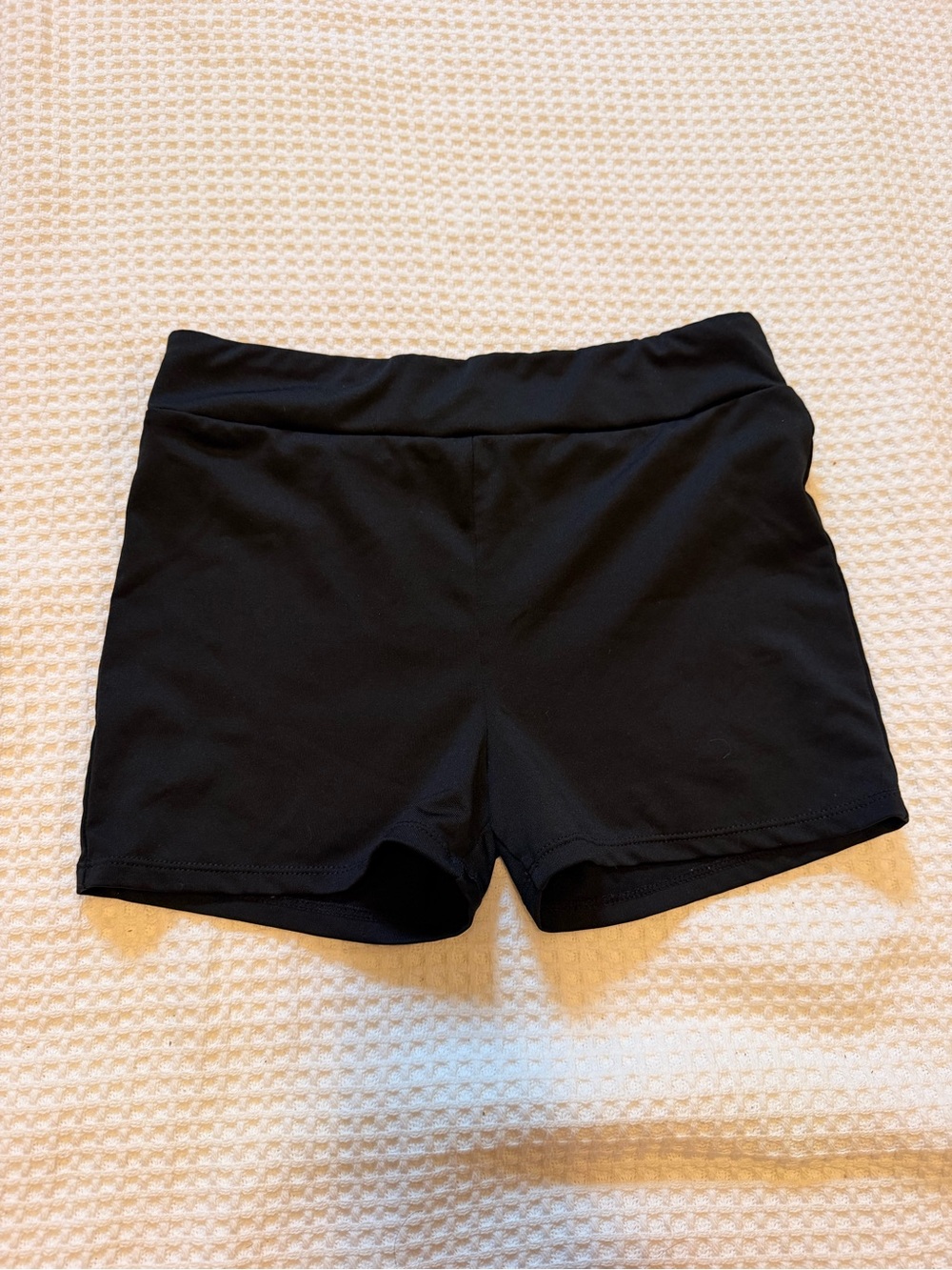 More Than Magic Black Women's Athletic Shorts - Stretch High-Rise Workout Shorts
